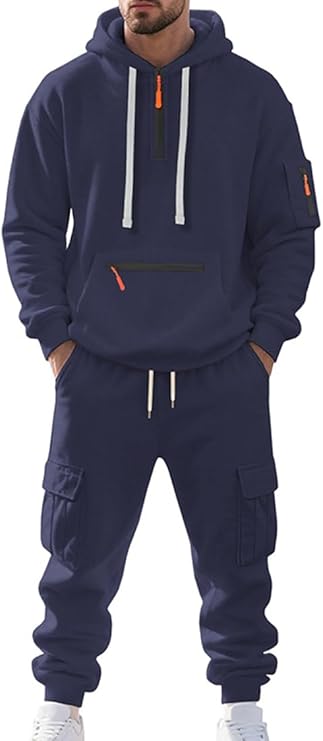 Dolano™ Heren Sportpak – Fleece Comfort Set voor Herfst & Winter