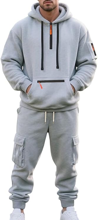 Dolano™ Heren Sportpak – Fleece Comfort Set voor Herfst & Winter