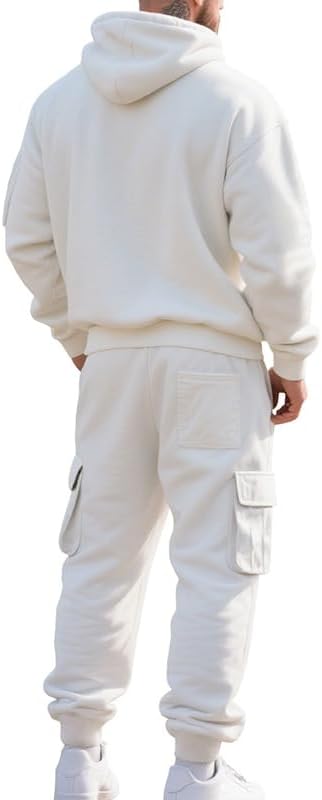 Dolano™ Heren Sportpak – Fleece Comfort Set voor Herfst & Winter