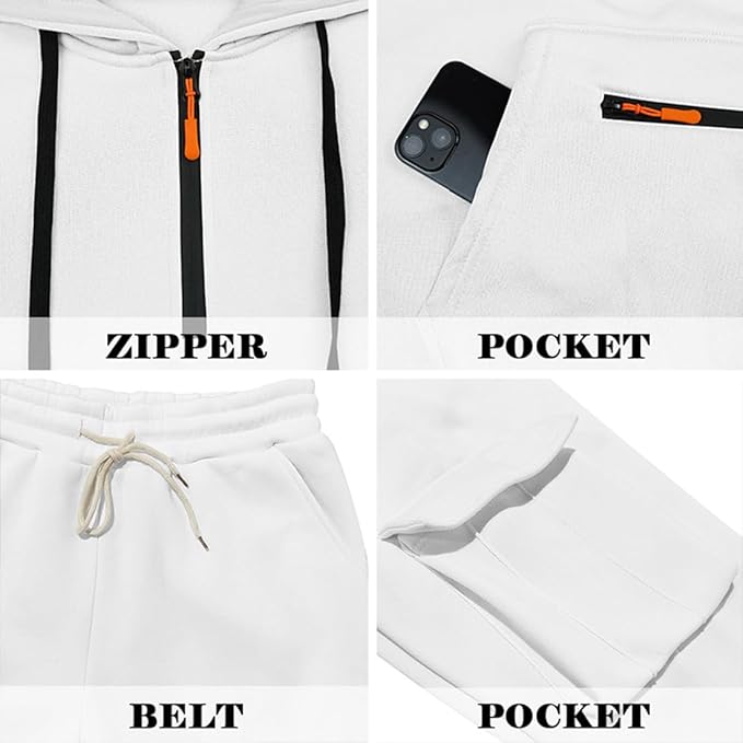 Dolano™ Heren Sportpak – Fleece Comfort Set voor Herfst & Winter