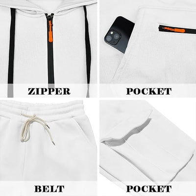 Dolano™ Heren Sportpak – Fleece Comfort Set voor Herfst & Winter