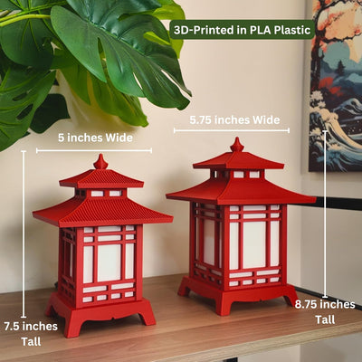 Japanese Pagoda Tafellamp
