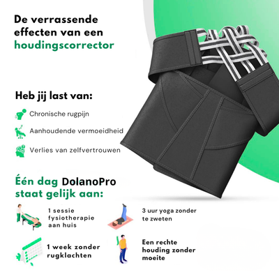 DolanoPro™ – Voor een rechte rug en pijnvrije houding