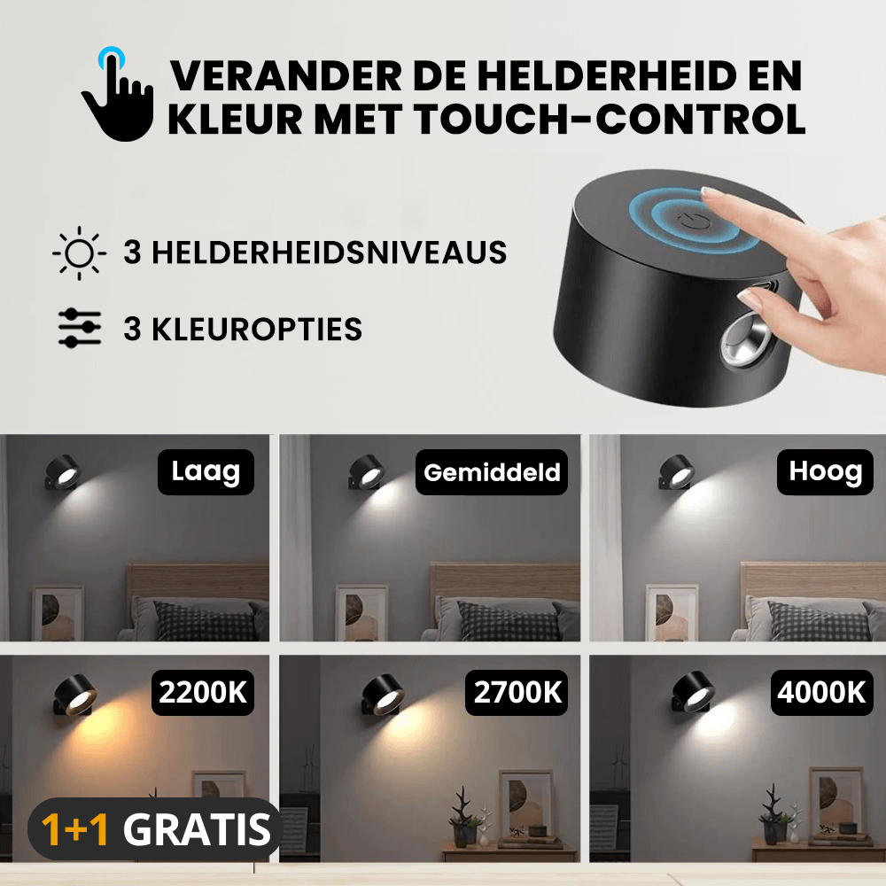 ENDLESS Wandlamp 1 + 1 Gratis!