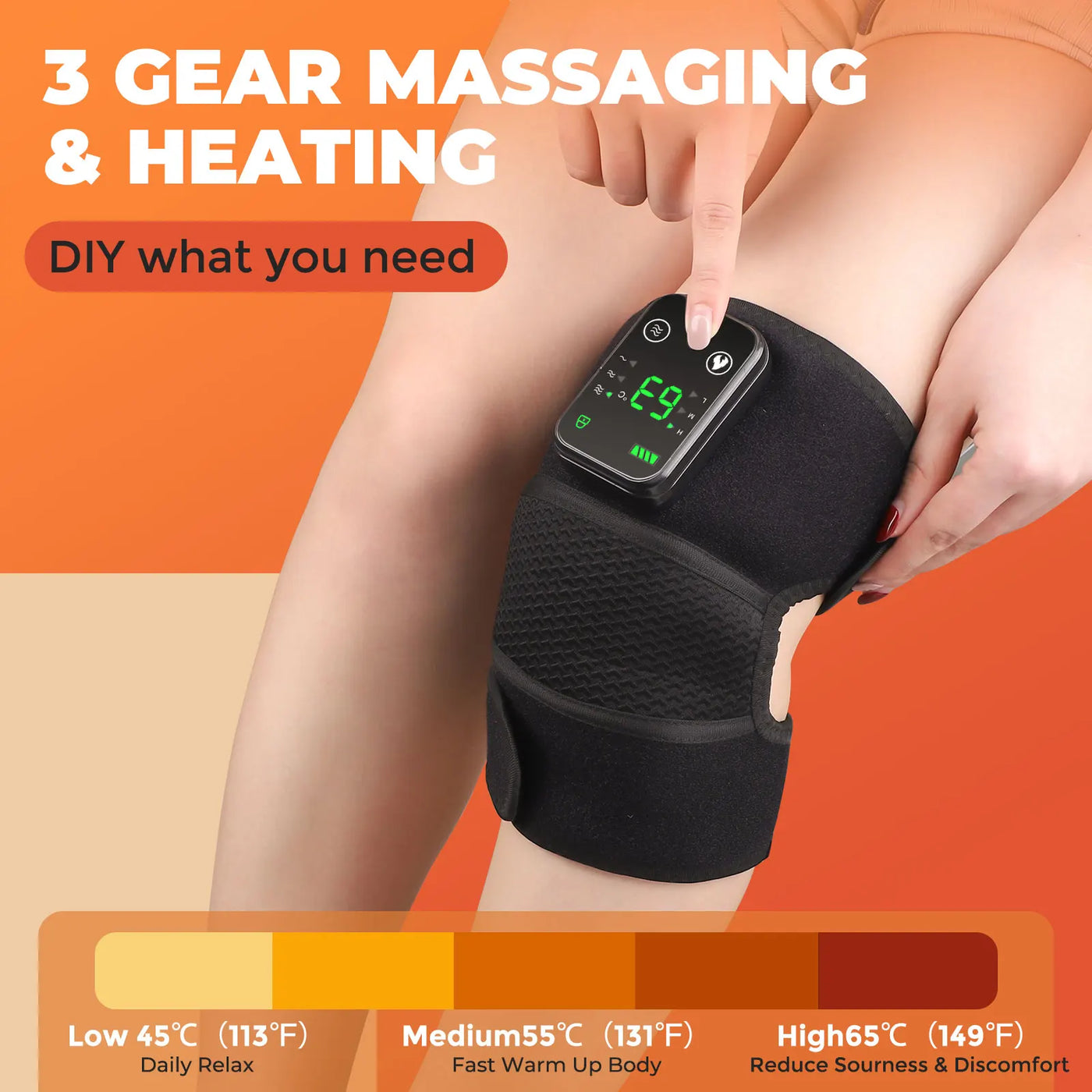 3-in-1 Knie & Gewrichtsmassage Apparaat
